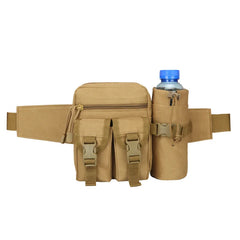 Waterproof Sports Waist Bag Tactical Bottle Holder Outdoor Backpack