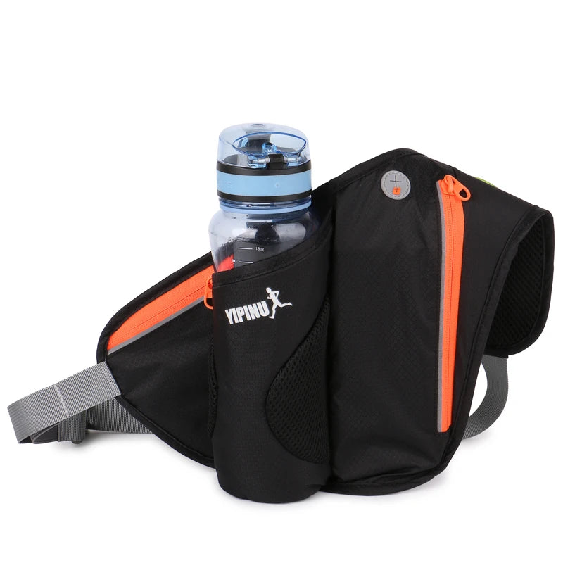 Sports Waist Bag Water Bottle Pocket Pouch Mobile Phone Case