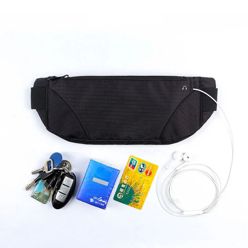Running Waist Bag Sports Belt Pouch Mobile Phone Case Men Women Hidden Pouch