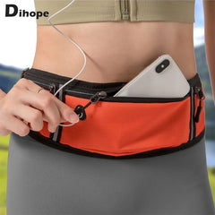 Running Waist Bag Sports Belt Pouch Mobile Phone Case Men Women Hidden Pouch Gym