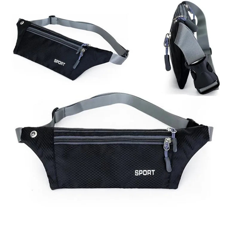 Waterproof Running Waist Bag Sports Belt Gym Phone Holder Men Women