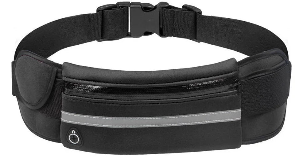 Waterproof Running Waist Bag Sports Belt Gym Bag Phone Holder for Men Women