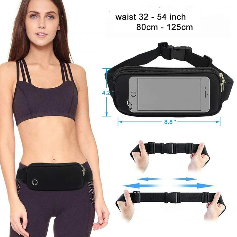 Sports Waist Bag Women Men Fanny Pack Gym Cycling Bag