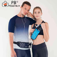 Waterproof Running Waist Pack Outdoor Fitness Gym Jogging Belt Bag