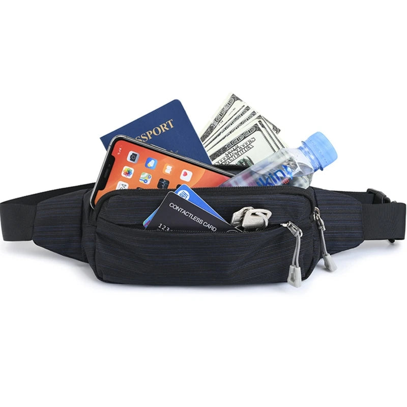 Running Waist Pack Crossbody Wallet Pouch Belt Fitness Bag