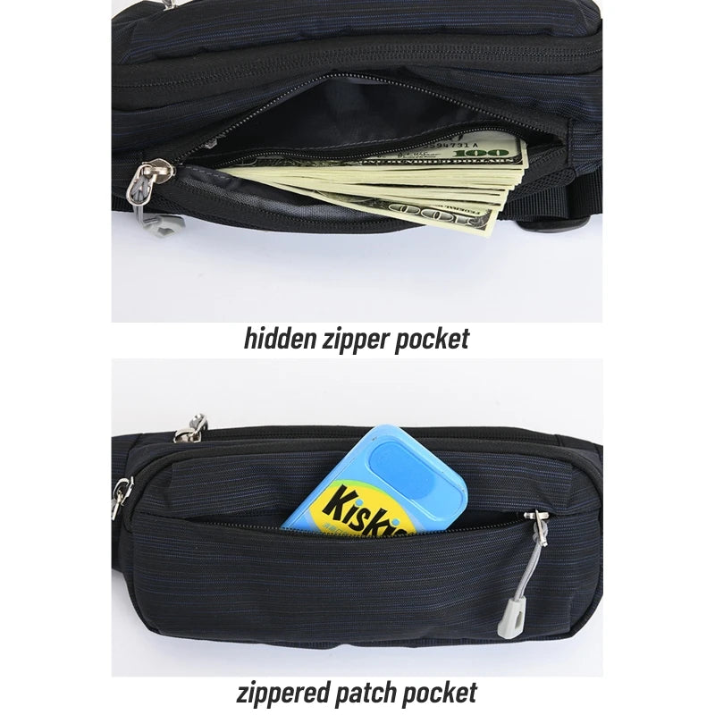 Running Waist Pack Crossbody Wallet Pouch Belt Fitness Bag