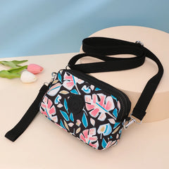 Rural Floral Style Mini Shoulder Bag Waterproof Handbag