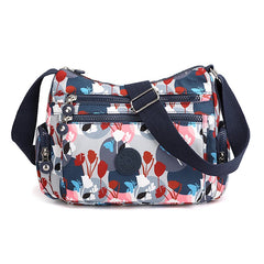 Rural Style Cloth Crossbody Women Shoulder Bag Nylon Waterproof Handbag