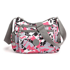 Rural Style Cloth Crossbody Women Shoulder Bag Nylon Waterproof Handbag