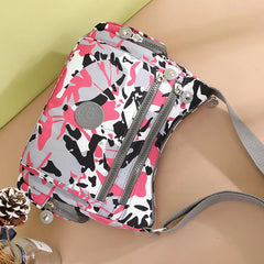 Rural Style Cloth Crossbody Ladies Casual Shoulder Bag Nylon Waterproof Handbag