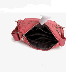 Rural Style Nylon Crossbody Shoulder Bag Waterproof Handbag