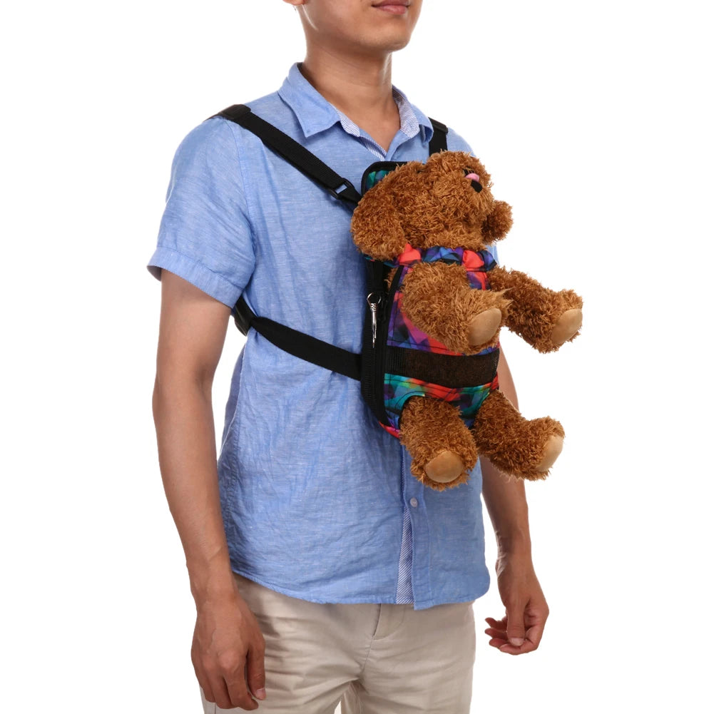 S/M/L Canvas Dog Carrier Outdoor Travel Dog Backpack Front Pet Bags