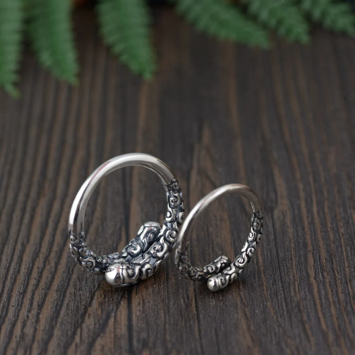 S990 Thai Silver Vintage Style Ring for Women