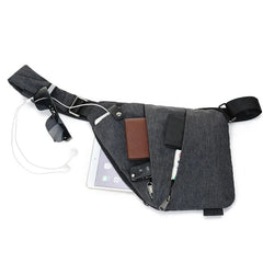 Unisex Anti-Theft Shoulder Bag Hidden Breast Package For Men