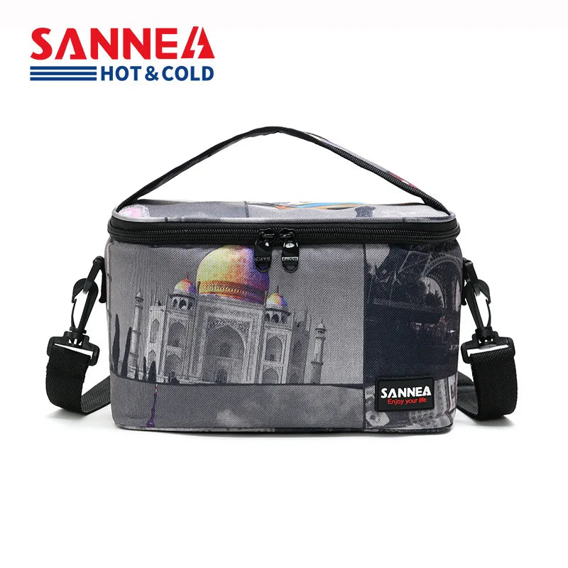 5L Thermo Cooler Bag Cartoon Portable Waterproof Ice Bag Insulated Lunch Box