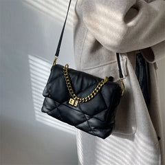 SCOFY Geometric Mini Chain Messenger Bag for Women