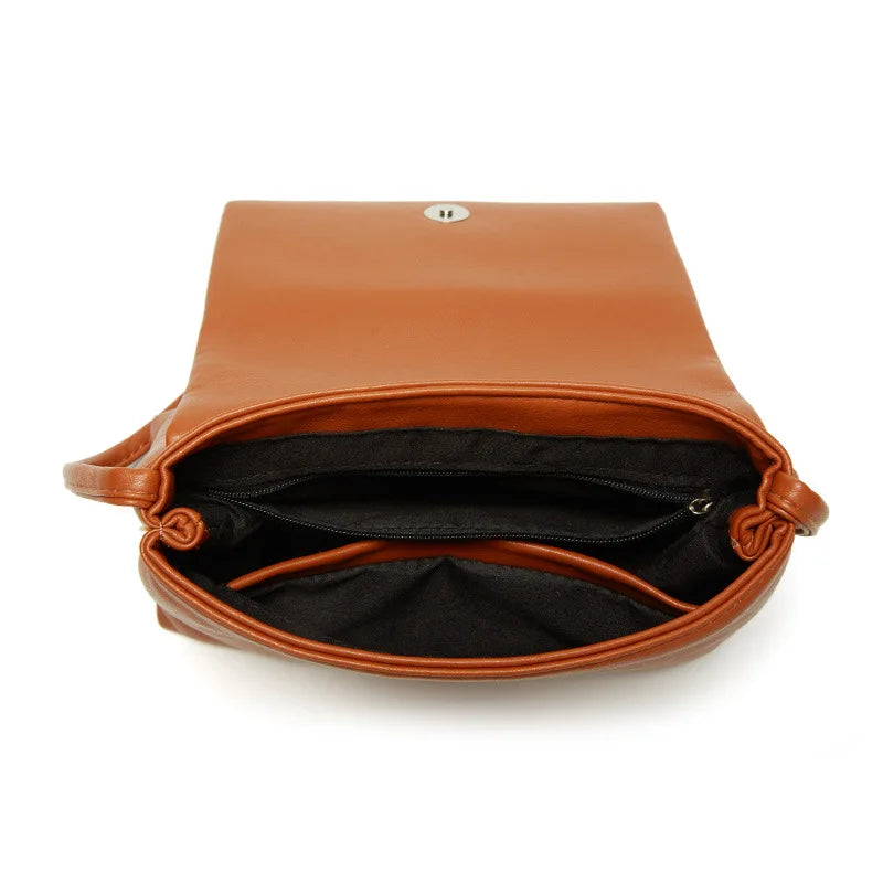 SCOFY Soft PU Leather Messenger Bag for Women Shoulder Bag