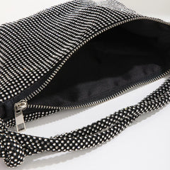 SCOFY Diamond Party Wedding Clutch Tote Bag Purses Handbags Women Rhinestones