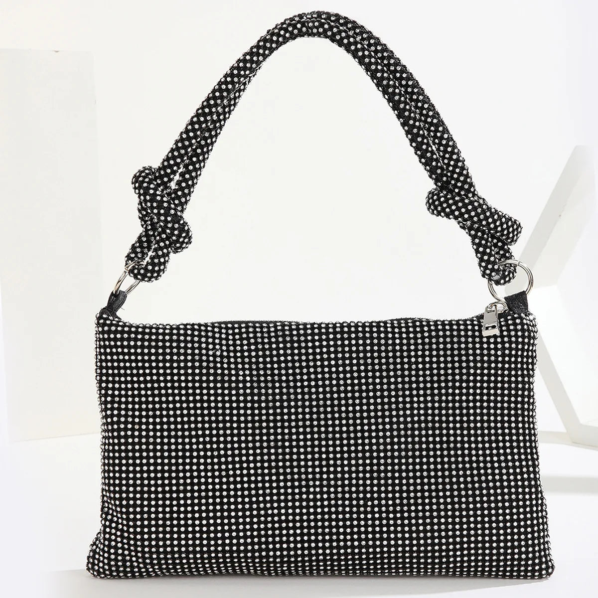 SCOFY Diamond Party Wedding Clutch Tote Bag Purses Handbags Women Rhinestones
