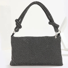 SCOFY Diamond Party Wedding Clutch Tote Bag Purses Handbags Women Rhinestones