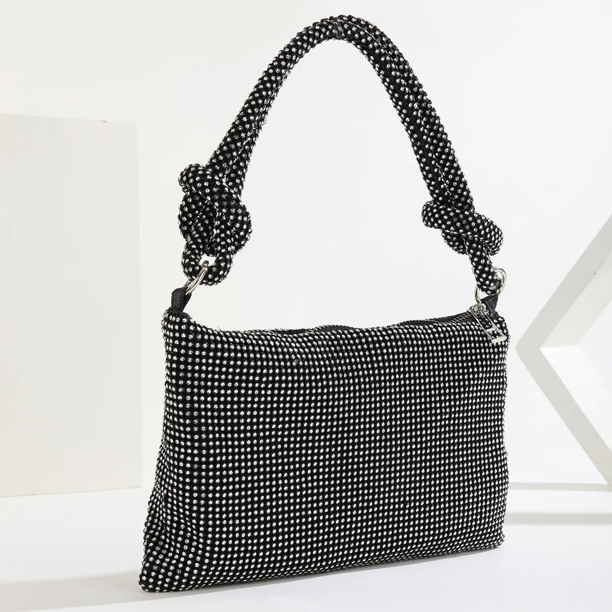 SCOFY Diamond Party Wedding Clutch Tote Bag Purses Handbags Women Rhinestones