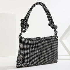 SCOFY Diamond Party Wedding Clutch Tote Bag Purses Handbags Women Rhinestones