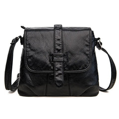 SCOFY Soft PU Leather Crossbody Bag for Women Small Travel Shoulder Bags