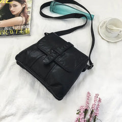 SCOFY Soft PU Leather Crossbody Bag for Women Small Travel Shoulder Bags