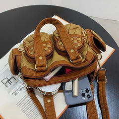SCOFY Soft PU Leather Shoulder Bags for Women Tote Bags Purses