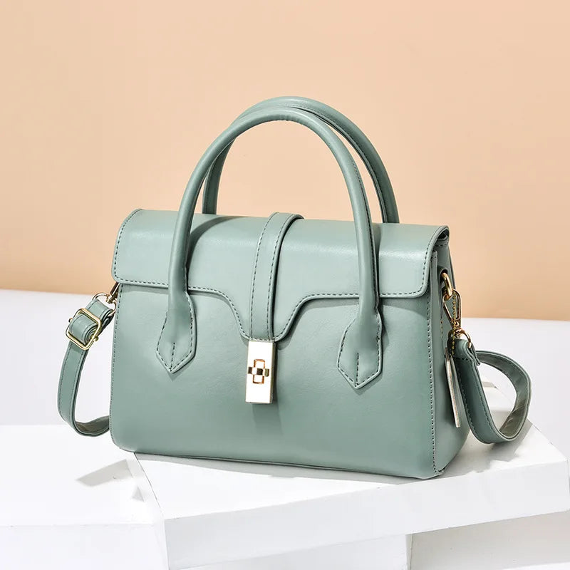 SCOFY Solid Shoulder Bags for Women Purses Handbags Crossbody Vintage Tote
