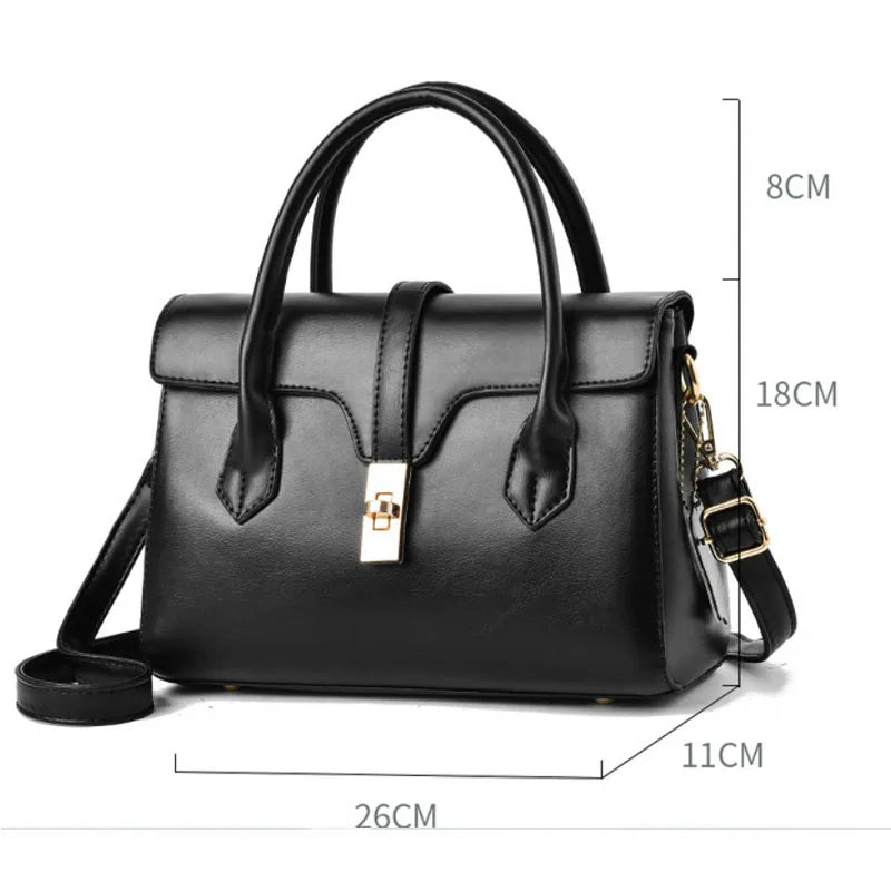 SCOFY Solid Shoulder Bags for Women Purses Handbags Crossbody Vintage Tote