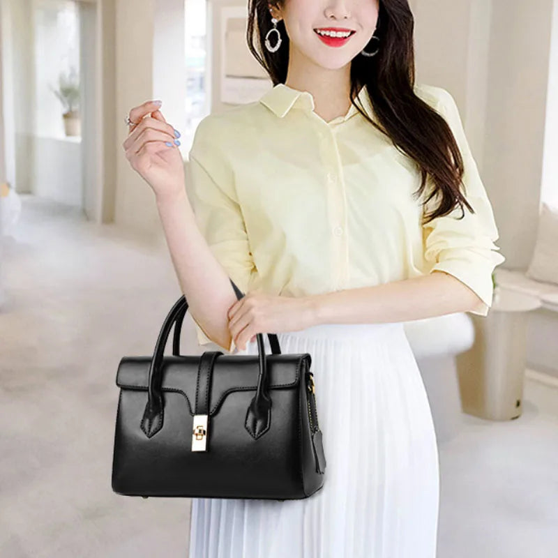 SCOFY Solid Shoulder Bags for Women Purses Handbags Crossbody Vintage Tote