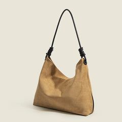 Velvet Winter Shoulder Bags for Women PU Leather Tote Bags Minimalist Crossbody