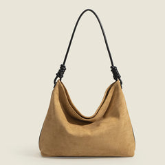 Velvet Winter Shoulder Bags for Women PU Leather Tote Bags Minimalist Crossbody