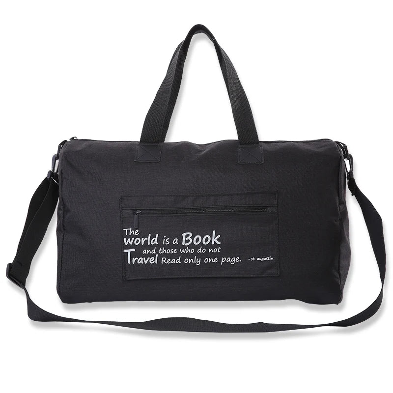 Waterproof Folding Travel Bag Big Weekend Bag Carry On Luggage Bags
