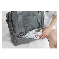 Multifunctional Travel Bag Dry Wet Separation Clear Duffle Bag