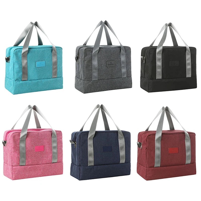 Multifunctional Travel Bag Dry Wet Separation Clear Duffle Bag