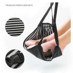 Portable Travel Footrest Flight Carry-on Organizer