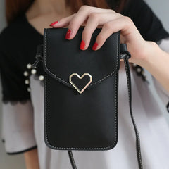 Touch Screen Cell Phone Purse Women Smartphone Bags Wallet Leather Shoulder Stra