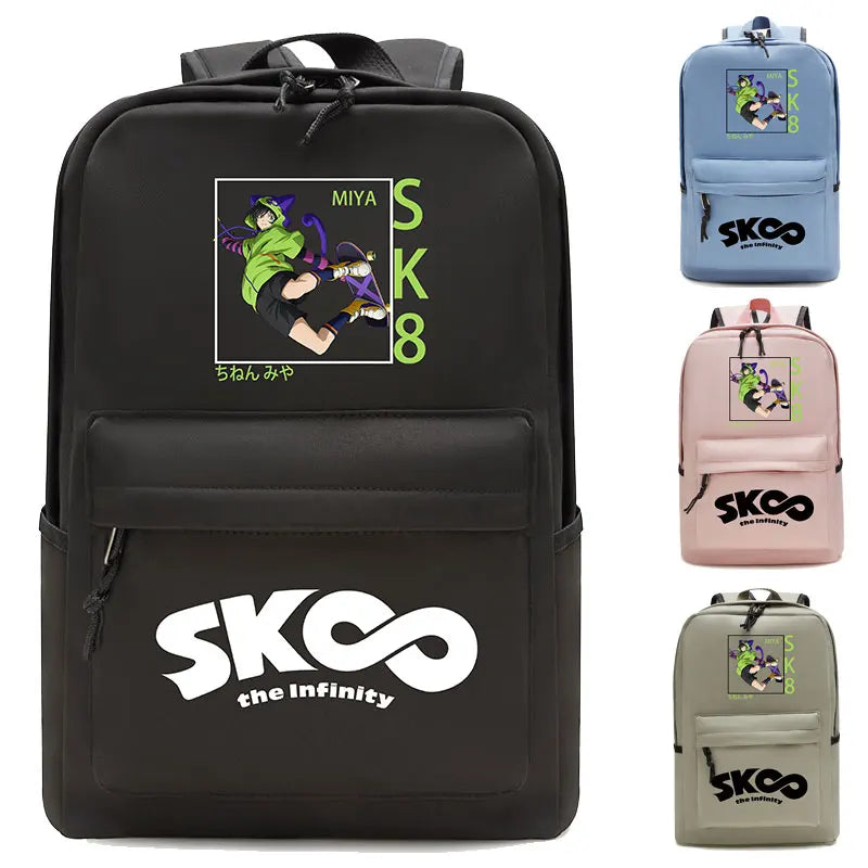 SK8 The Infinity Teenager Backpack Anime School Bag Laptop Bag