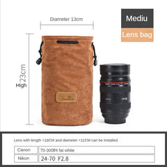 Lens Sack Storage Bag Shockproof For Various Brands Of Lens Bags