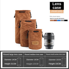 Lens Sack Storage Bag Shockproof For Various Brands Of Lens Bags