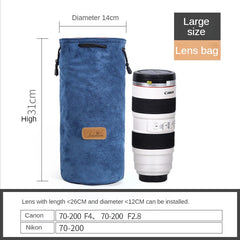 Lens Sack Storage Bag Shockproof For Various Brands Of Lens Bags