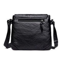 Tassels Crossbody Bag Soft Leather Purses And Handbag Women Shoulder Messenger B
