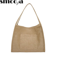 Canvas Women Bag Large Shoulder Bag Casual Tote Shopping Bags Handbags Ladies