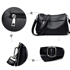 Leather Shoulder Bag For Women Crossbody Bags Ladies Handbags