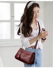 Leather Shoulder Bag For Women Crossbody Bags Ladies Handbags