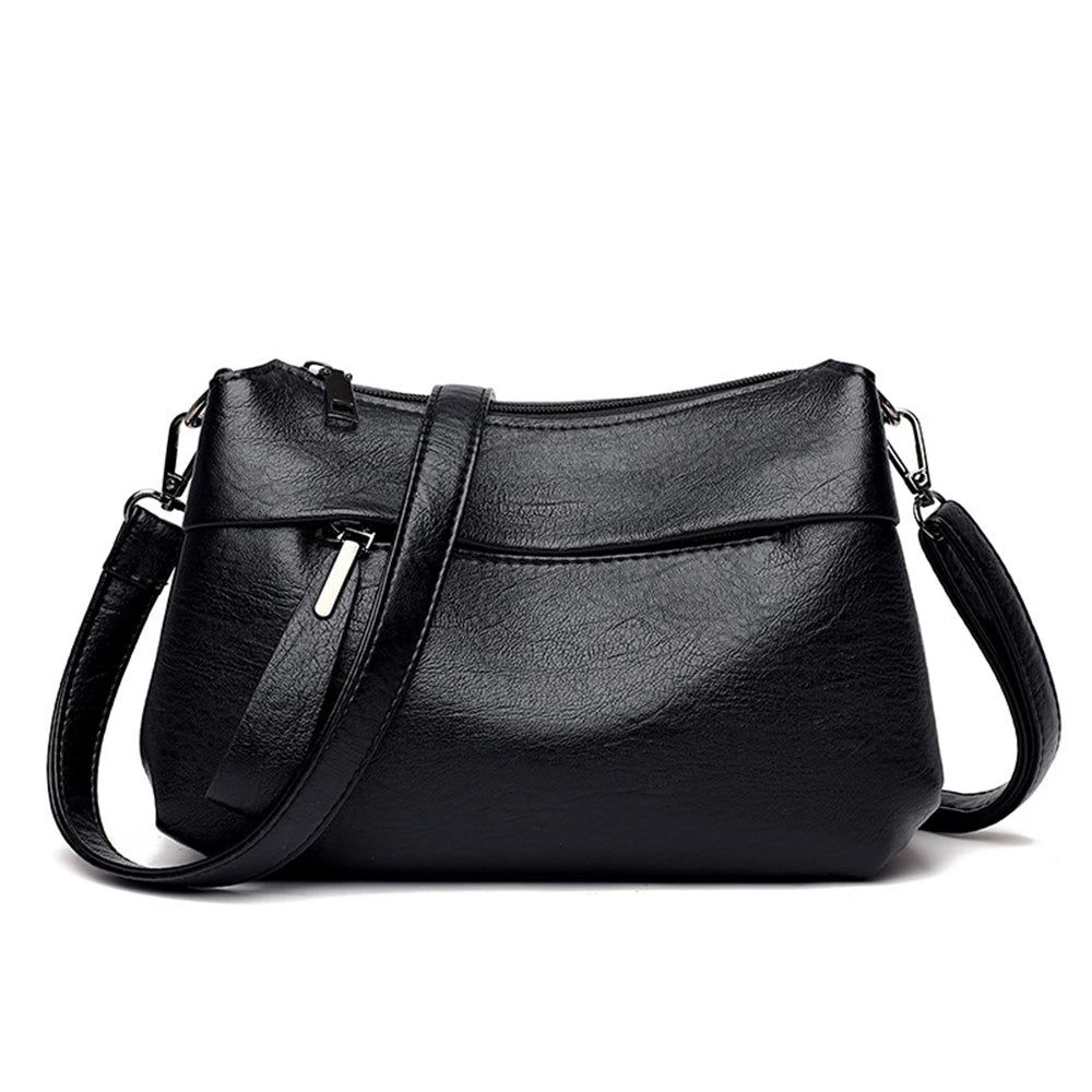 Leather Shoulder Bag For Women Crossbody Bags Ladies Handbags