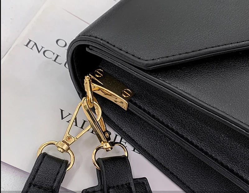 Vintage Women's Shoulder Bag PU Leather Messenger Handbag