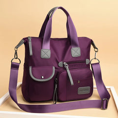 Nylon Women Messenger Bag Large Capacity Handbag